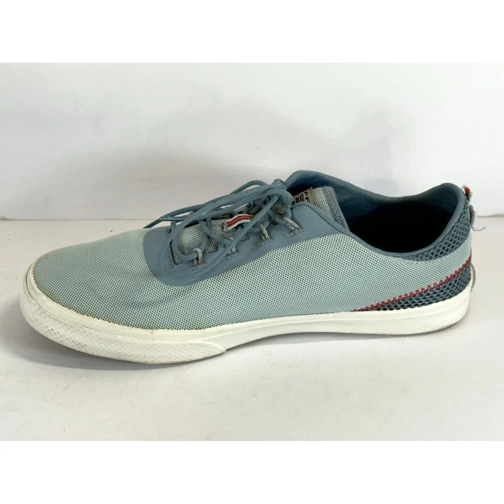 Columbia Dorado PFG Womens 9 Sneaker Mirage Blue Red Low Top Fishing Boat Shoes